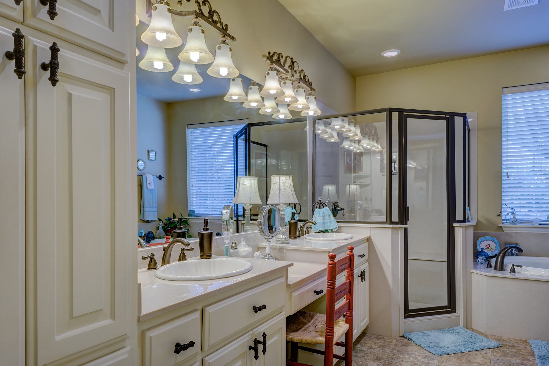 Modern Shower Safety Rail